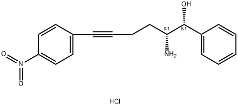 Clorhidrat de (1R,2R)-2-amino-6-(4-nitrofenil)-1-fenilhex-5-in-1-ol