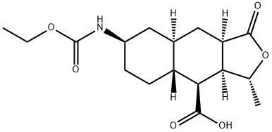 (1R,3aR,4aR,8aR,9S,9aR)-1-metil-3-oxodecahidro-3H-spiro[nafto[2,3-c]furan-6,2'-[1,3]dioxolan]-9 -acid carboxilic