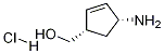 Clorhidrat de (1S,4R)-(4-aminociclopent-2-enil)metanol