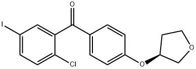 (2-Clor-5-iodofenil)[4-[[(3S)-tetrahidro-3-furanil]oxi]fenil]metanonă