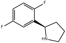 (2R)-2-(2,5-DIFLUOROFENIL)PIROLIDINĂ