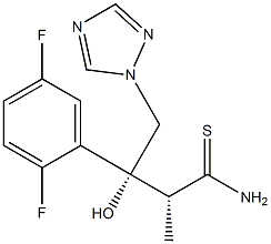 (2R,3R)-3-(2,5-difluorfenil)-3-hidroxi-2-metil-4-(1 H-1,2,4-triazol-1-il)tiobutiraMide