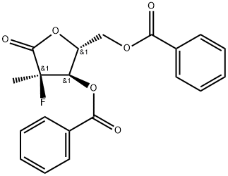 ((2R,3R,4R)-3-(benzoiloxi)-4-fluor-4-metil-5-oxotetrahidrofuran-2-il)metil benzoat