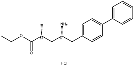 Clorhidrat de ester etilic al acidului (2R,4S)-4-amino-5-(bifenil-4-il)-2-metilpentanoic