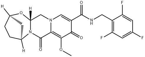 (2R,5S,13aR)-8-metoxi-7,9-dioxo-N-(2,4,6-trifluorobenzil)-2,3,4,5,7,9,13,13a-octahidro-2, 5-metanopirido[1',2':4,5]pirazino[2,1-b][1,3]oxazepin-10-carboxamidă