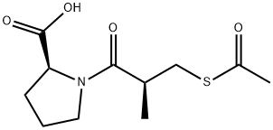 (2S)-1-(3-acetiltio-2-metil-1-oxopropil)-L-prolină