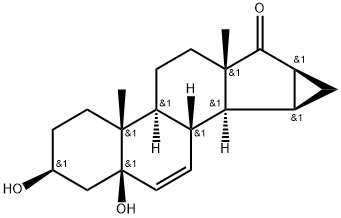(3b,5b,15a,16a)-15,16-dihidro-3,5-dihidroxi-3'H-cicloprop[15,16]androsta-6,15-dien-17-onă