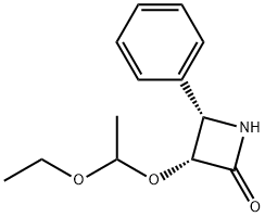 (3R,4S)-3-(1-etoxietoxi)-4-fenil-2-azetidinonă