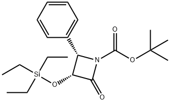 2-oxo-4-fenil-3-(trietilsililoxi)azetidin-1-carboxilat de (3R,4S)-tert-butil