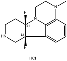 (6bR,10aS)-3-metil-2,3,6b,7,8,9,10,10a-octahidro-1H-pirido[3',4':4,5]pirolo[1,2,3- clorhidrat de de]chinoxalină