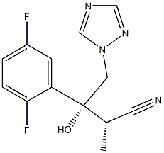 (αS,βR)-β-(2,5-difluorfenil)-β-hidroxi-α-metil-1 H-1,2,4-triazol-1-butananitril