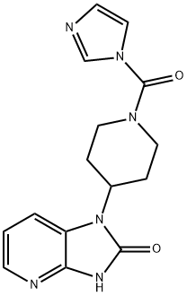 1-(1-(1H-imidazol-1-carbonil)piperidin-4-il)-1H-imidazo[4,5-b]piridin-2(3H)-onă