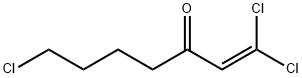 1,1,7-triclor-1-hepten-3-onă