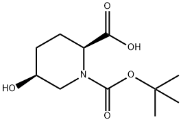 Ester 5-hidroxi-, 1-(1,1-dimetiletil) al acidului 1,2-piperidindicarboxilic, (2S,5S)