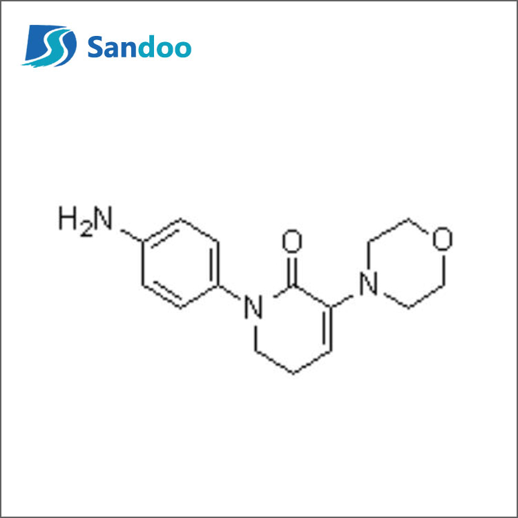 1-(4-aminofenil)-5,6-dihidro-3-(4-morfolinil)-2(1H)-piridinonă