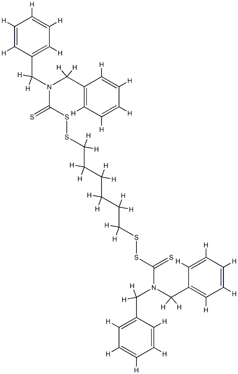 1,6-bis(N,N′-dibenziltiocarbamoilditio)-hexan