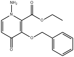Ester etilic al acidului 1-amino-3-benziloxi-4-oxo-1,4-dihidropiridin-2-carboxilic