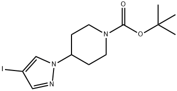 Ester 1,1-dimetiletil al acidului 1-piperidincarboxilic, 4-(4-iodo-1H-pirazol-1-il)-,
