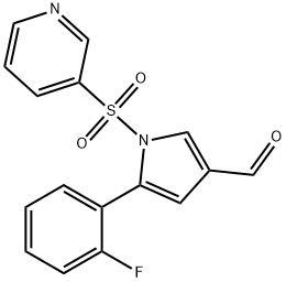 1H-pirol-3-carboxaldehidă, 5-(2-fluorfenil)-1-(3-piridinilsulfonil)-