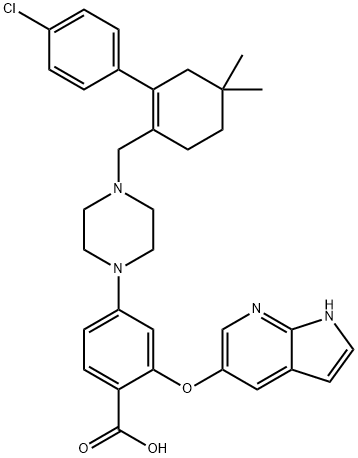inel 2-[(1H-pirolo[2,3-B]piridin-5-il)oxi]-4-[4-[[2-(4-clorfenil)-4,4-dimetil Hex-1-enil] acid metil]piperazin-1-il]benzoic