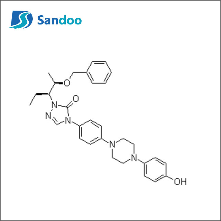 2-[(1S,2S)-1-etil-2-benziloxipropil]-2,4-dihidro-4-[4-[4-(4-hidroxifenil)-1-piperazinil]fenil]-3H-1,2 ,4-Triazol-3-One