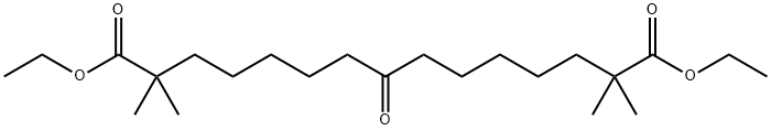 Ester dietil al acidului 2,2,14,14-tetrametil-8-oxopentadecandioic