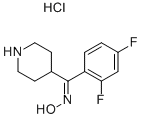 Clorhidrat de 2,4-difluorofenil-(4-piperidinil)metanona oximă