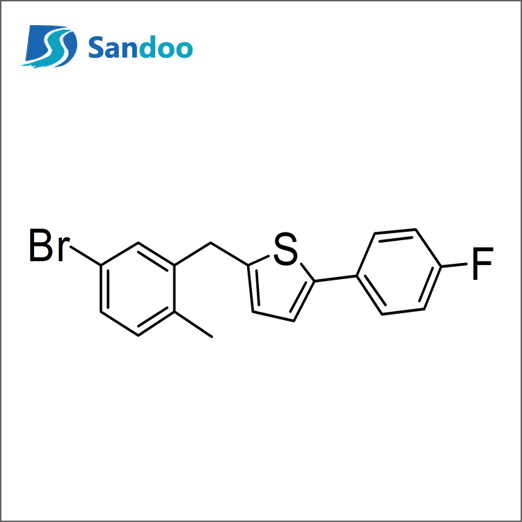 2-(5-BroMo-2-metilbenzil)-5-(4-fluorfenil)tiofen