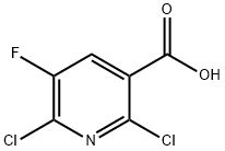 Acid 2,6-dicloro-5-fluoronicotinic