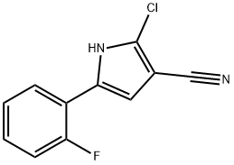2-clor-5-(2-fluorfenil)-1 H-pirol-3-carbonitril
