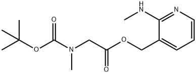 2-(metilamino)piridin-3-il)metil 2-((tert-butoxicarbonil)(metil)amino)acetat