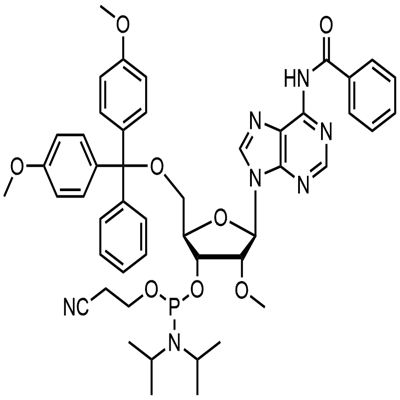 2’-O-Metil-rA(N-Bz)fosforamidit