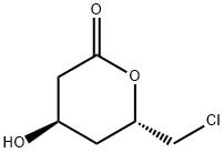 2H-piran-2-onă, 6-(clorometil)tetrahidro-4-hidroxi-, (4R,6S)-