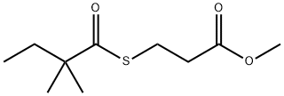 Ester metilic al acidului 3-[(2,2-dimetil-1-oxobutil)tio]propanoic