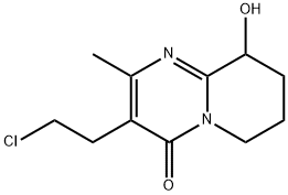 3-(2-Cloretil)-6,7,8,9-tetrahidro-9-hidroxi-2-metil-4H-pirido[1,2-a]pirimidin-4-onă