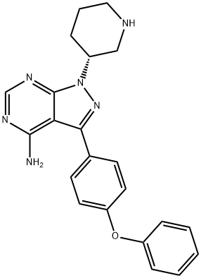 3-(4-Fenoxi-fenil)-1-piperidin-3-il-1 H-pirazolo[3,4-d]piriMidin-4-ilaMină