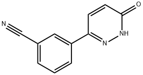 3-(6-oxo-1,6-dihidro-3-piridazinil)benzonitril