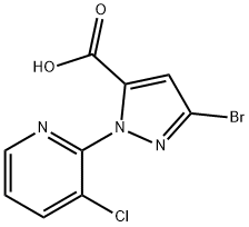 Acid 3-BroMo-1-(3-cloropiridin-2-il)-1H-pirazol-5-carboxilic