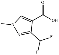 Acid 3-(difluormetil)-1-metil-1H-pirazol-4-carboxilic