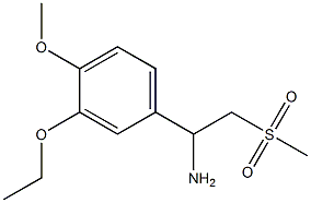 3-etoxi-4-metoxi-alfa-[(metilsulfonil)metil]-benzenMethanaMine