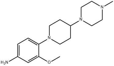 3-metoxi-4-(4-(4-metilpiperazin-1-il)piperidin-1-il)anilină