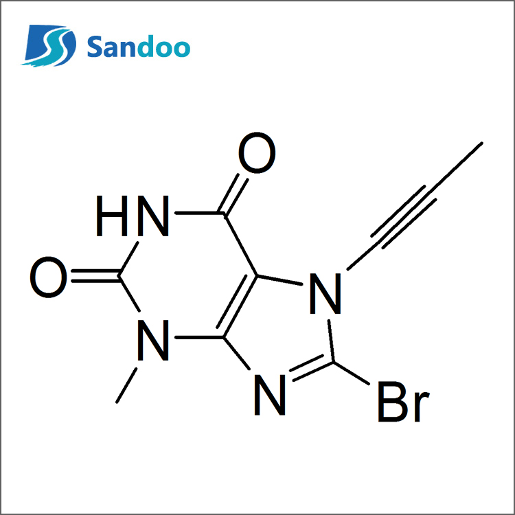 3-metil-7-(2-butin-1-il)-8-bromoxantină