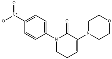 3-morfolino-1-(4-nitrofenil)-5,6-dihidropiridin-2(1H)-onă