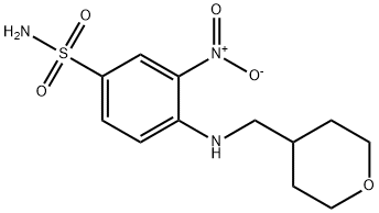 3-nitro-4-((tetrahidro-2H-piran-4-il)metilamino)benzensulfonamida