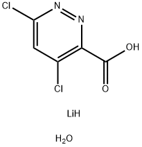 Acid 3-piridazincarboxilic, 4,6-dicloro-, sare de litiu, hidrat (1:1:1)