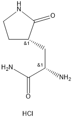 3-pirolidinpropanamidă, α-amino-2-oxo-, clorhidrat