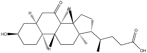 Acid 3alfa-hidroxi-7-oxo-5beta-colanic