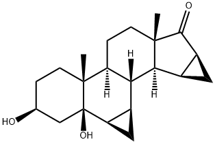 3b,5-Dihidroxi-6b,7b:15b,16b-dimetilen-5b-androstan-17-onă