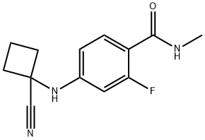 4-((1-cianociclobutil)amino)-2-fluor-N-metilbenzamidă