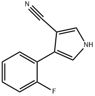 4-(2-fluorfenil)-1 H-pirol-3-carbonitril